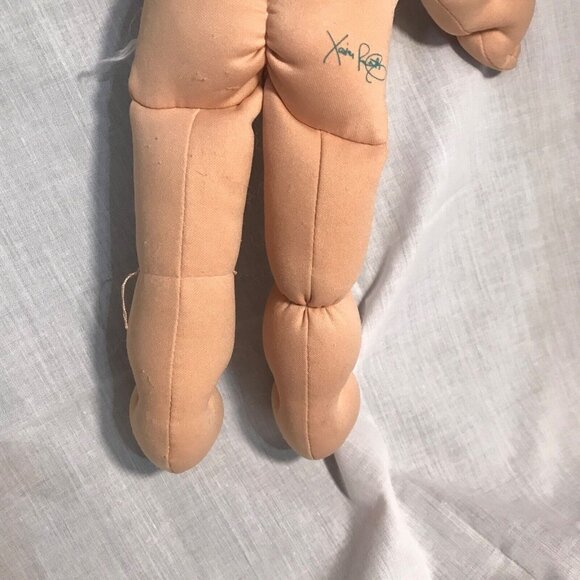 Cabbage Patch Kids Doll 2011 Jakks Blonde Hair Brown Eyes 35cm PA-02NH - Picture 11 of 16